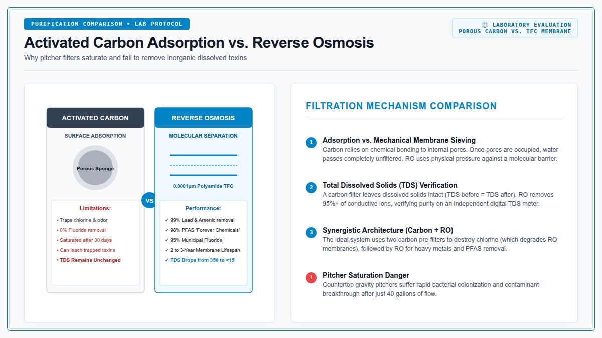 Activated Carbon Adsorption vs Reverse Osmosis Membrane